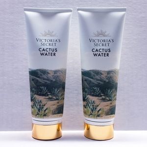 Victoria's Secret CACTUS WATER Fragrance Lotion, 8 fl oz(2 pack)